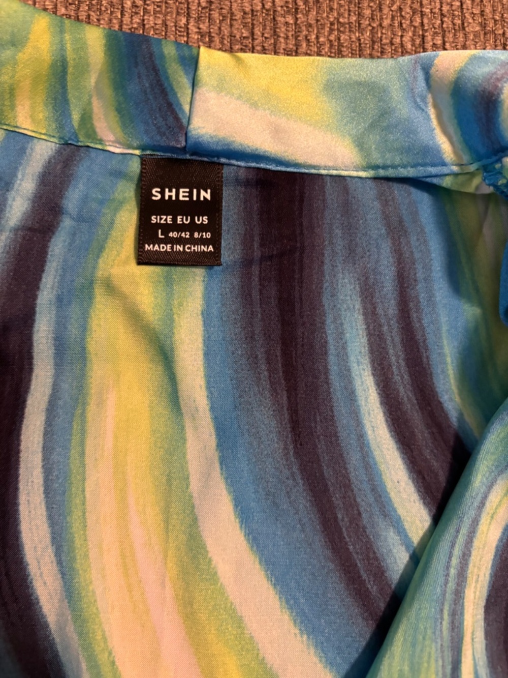 Multicolor swirl top - Picture 2 of 3